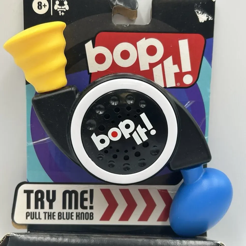 Hasbro NEW Mini Bop It Micro Series Bop It Twist It Pull It Handheld Game Toy